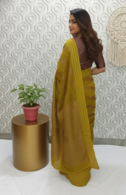 Bandhani Saree